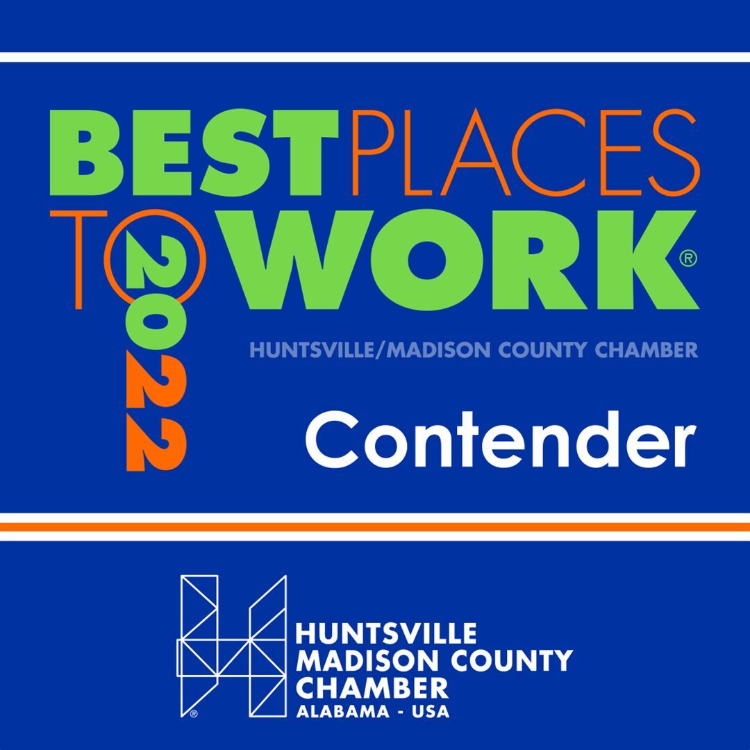 Sentar Named a Contender of Best Places to Work in Huntsville/Madison